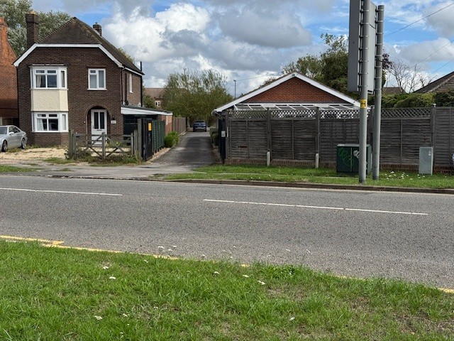 Baggets Field entrance is now 205 Buckingham Road